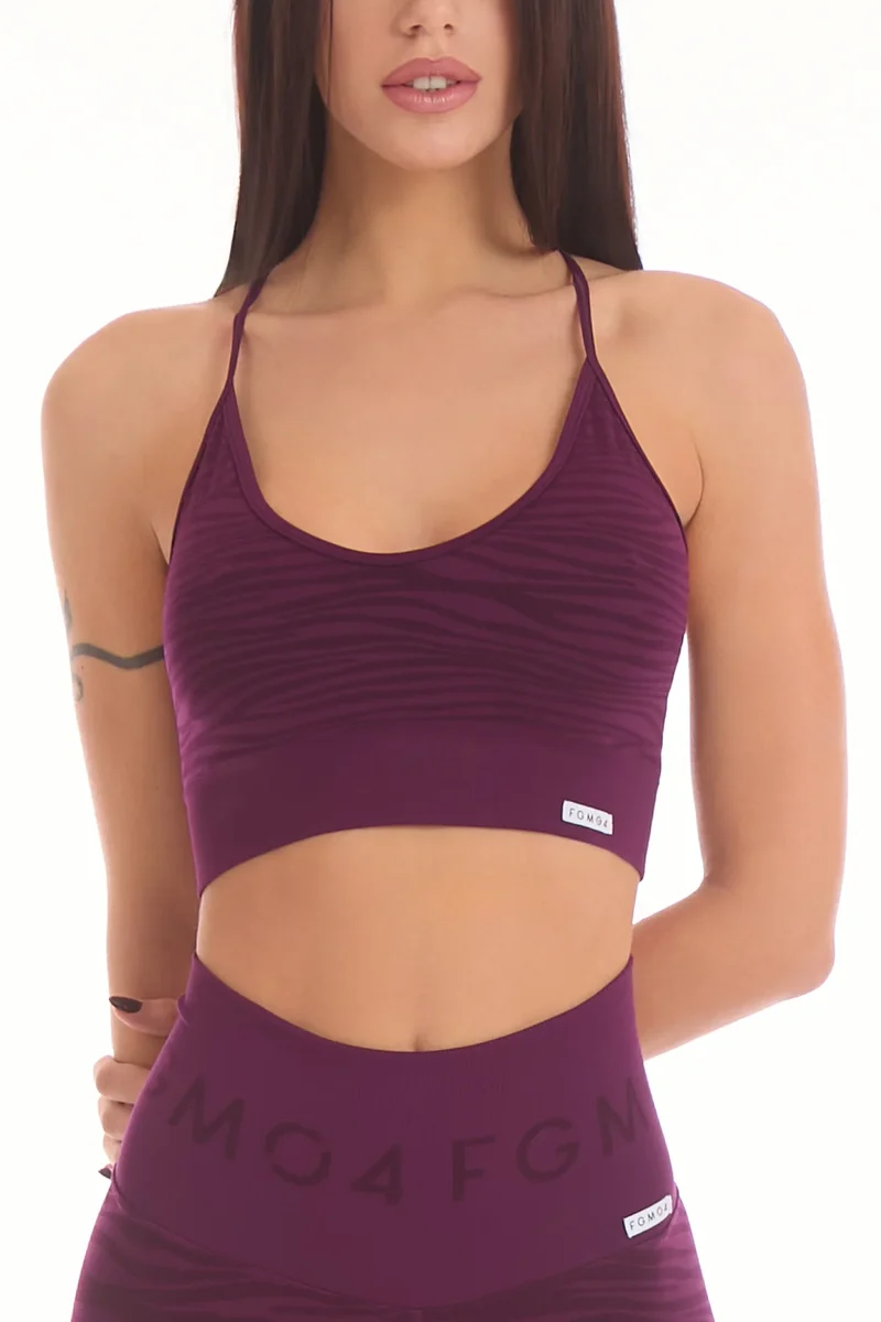 Top Jungle Tigre 2.0 Dark Purple