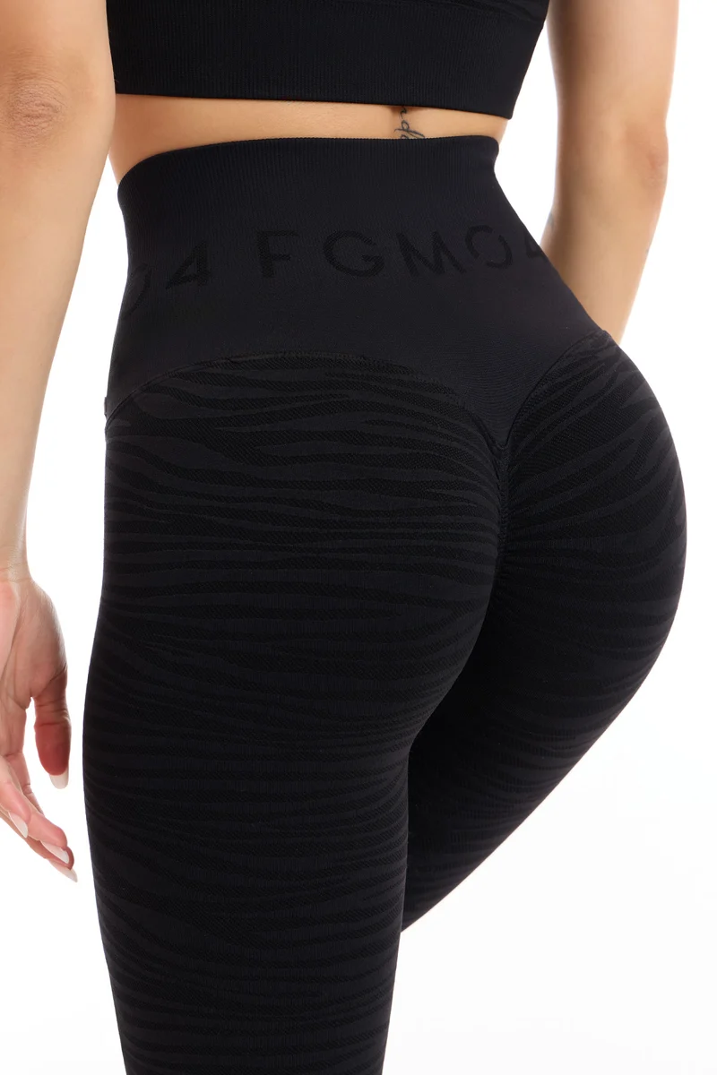 Leggings Push Up Jungle Tigre 2.0 Nero