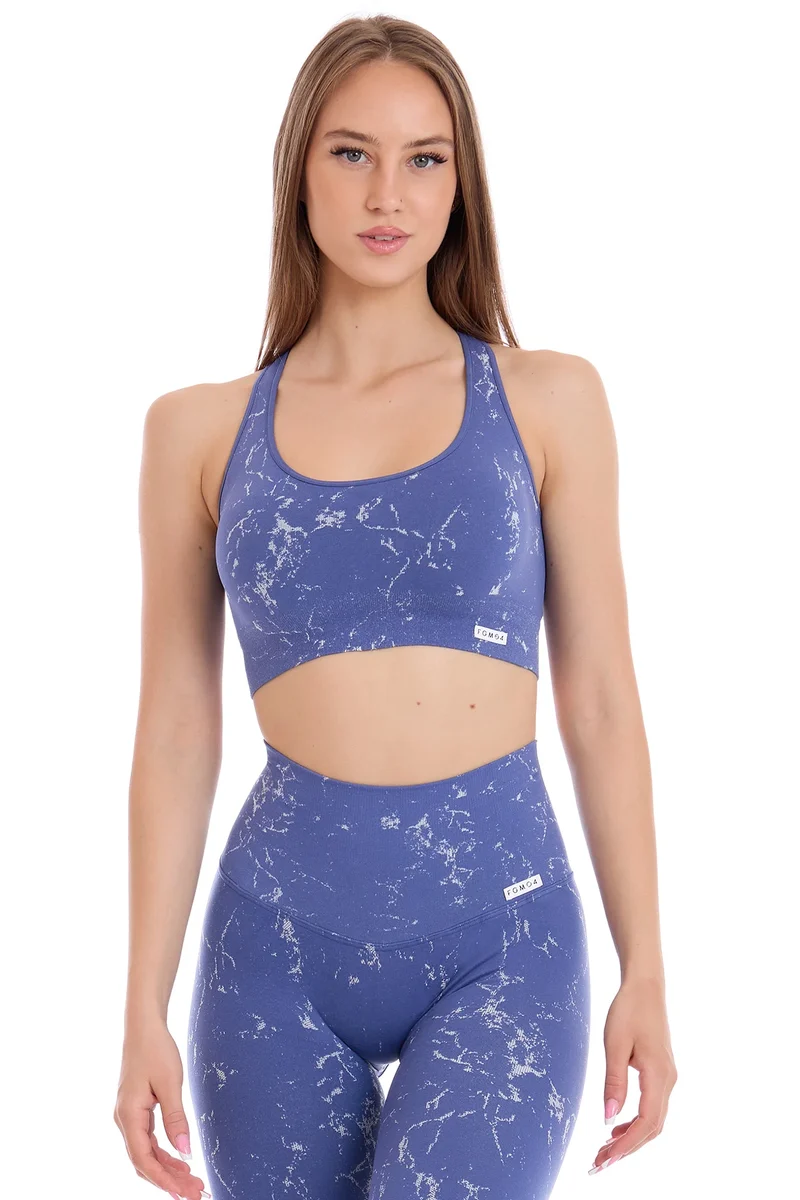 Top Marmo Blu Avio