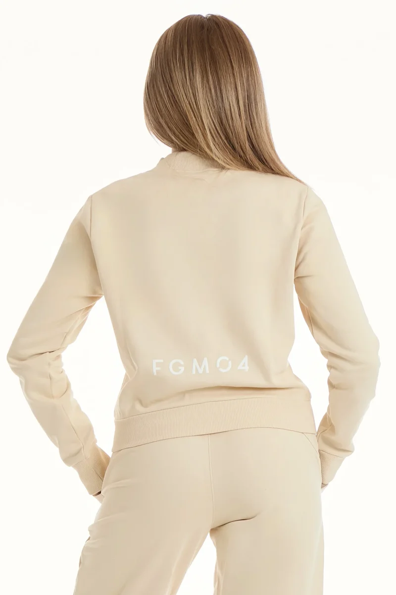 Felpa Ikonic Active Zip Burro