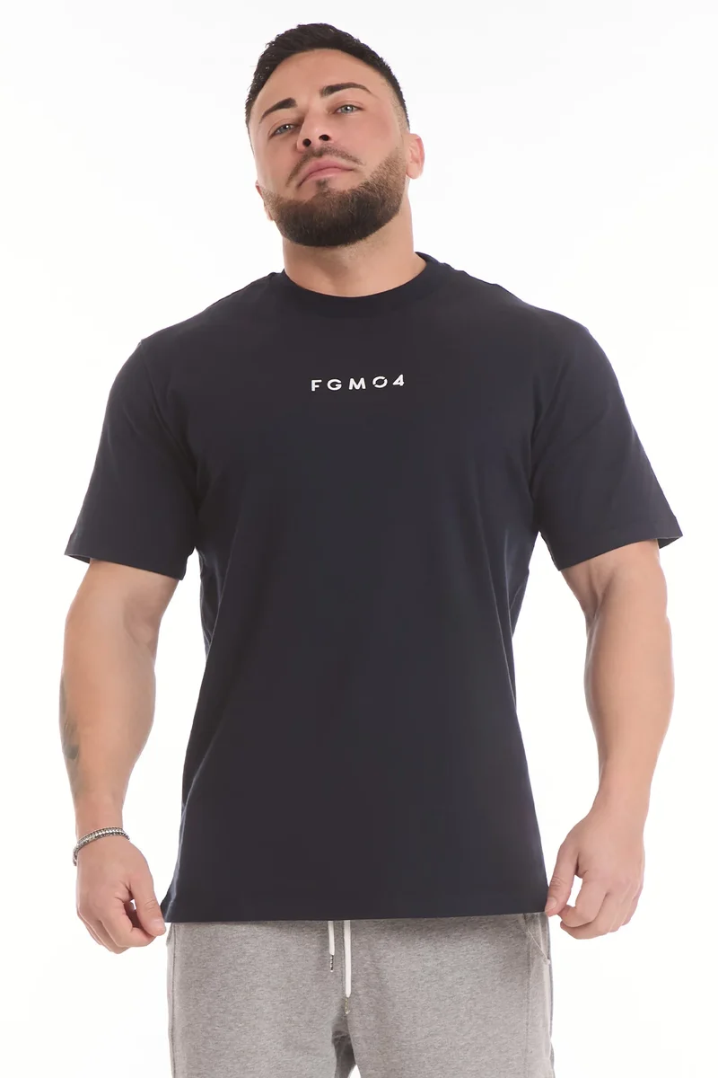 T-Shirt Uomo Street FGM04 Tag Blu