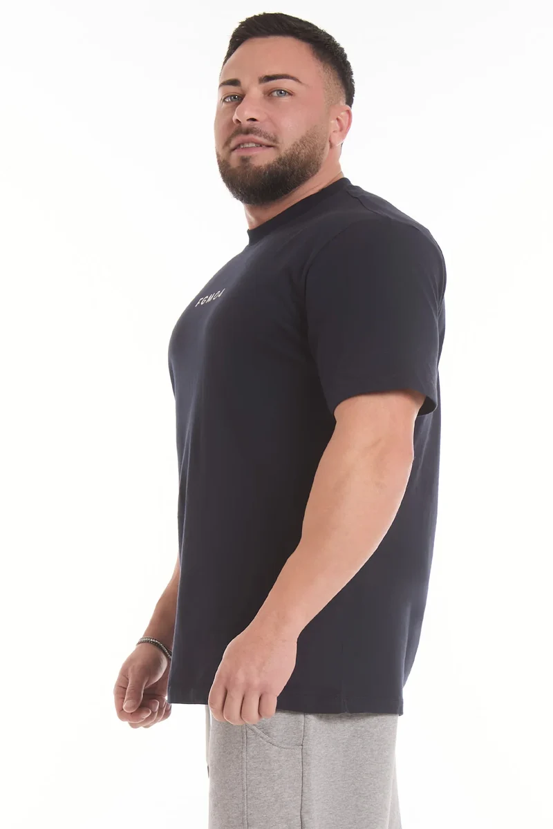 T-Shirt Uomo Street FGM04 Tag Blu