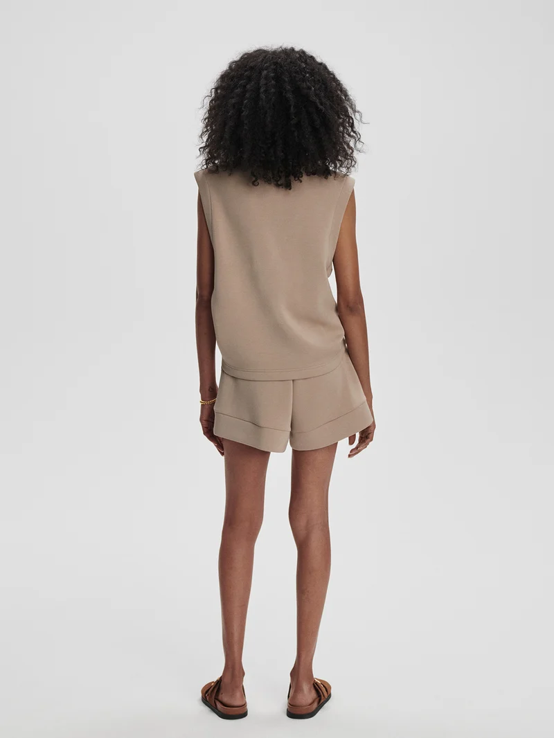 Magnolia Half Zip Tank 2.0