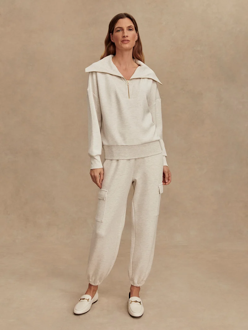 Catherine Half Zip Sweat