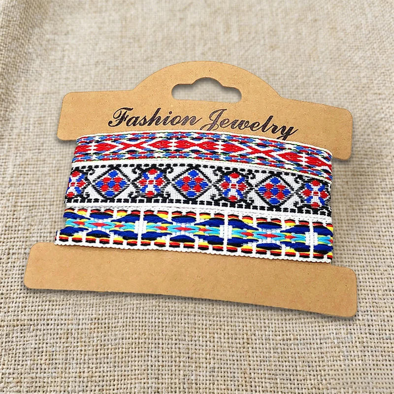 Olivenorma Premium Thread Handgefertigtes mehrfarbiges Boho-Ethno-Flechtarmband