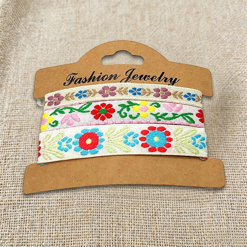 Olivenorma Premium Thread Handgefertigtes mehrfarbiges Boho-Ethno-Flechtarmband