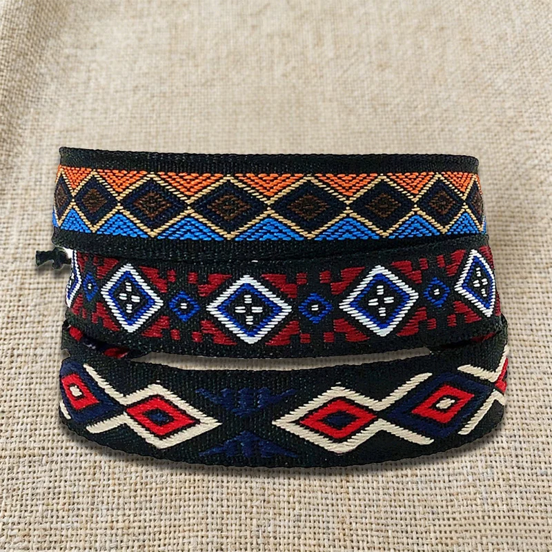 Olivenorma Premium Thread Handgefertigtes mehrfarbiges Boho-Ethno-Flechtarmband