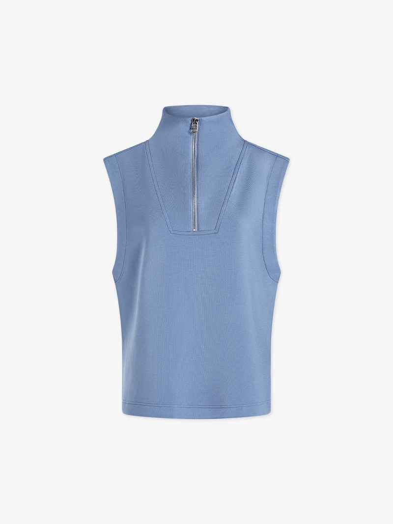 Magnolia Half-Zip Tank