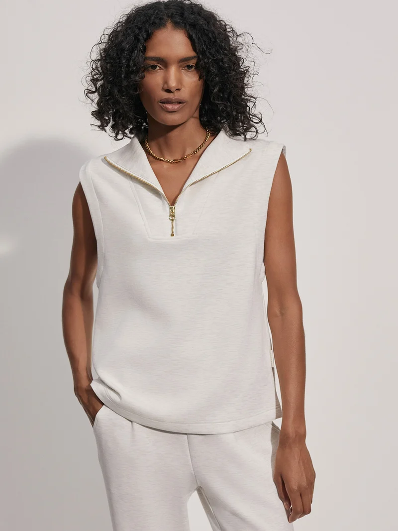 Magnolia Half-Zip Tank