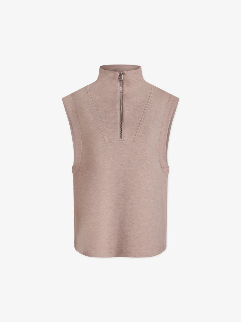 Magnolia Half-Zip Tank