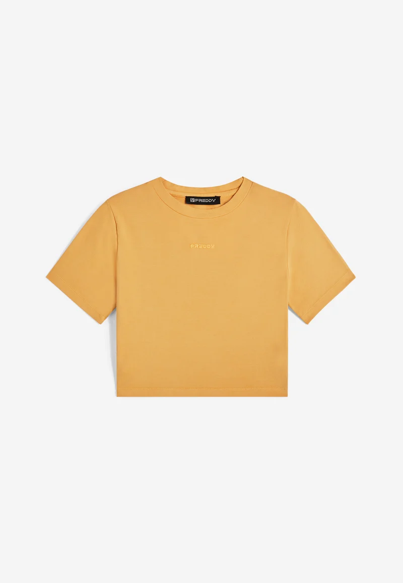 Top Cropped - Yellow Y38X