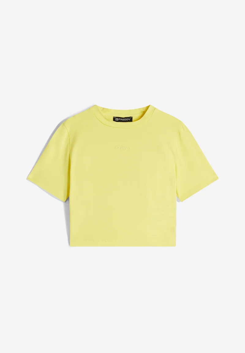 Top Cropped - Yellow Y27X