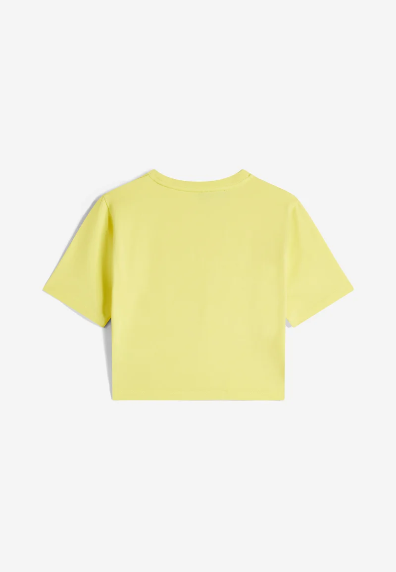 Top Cropped - Yellow Y27X