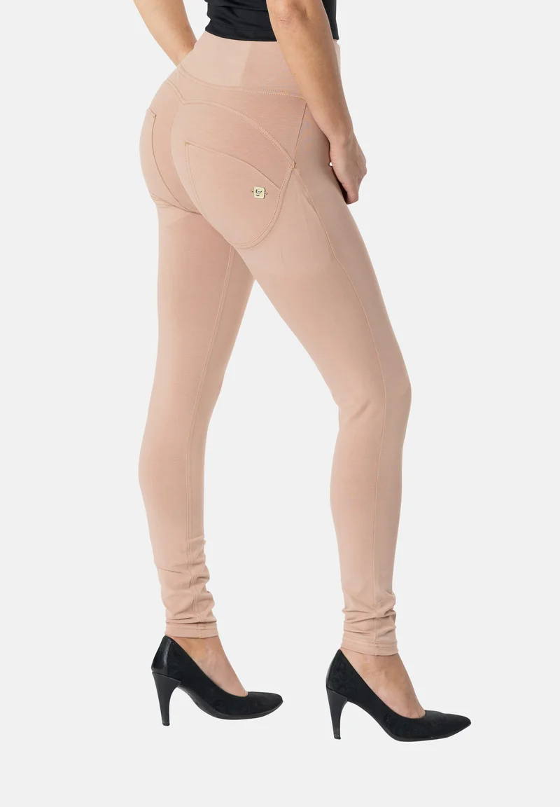 WR.UP Push-Up High Waist Skinny Pants - Roebuck Pink