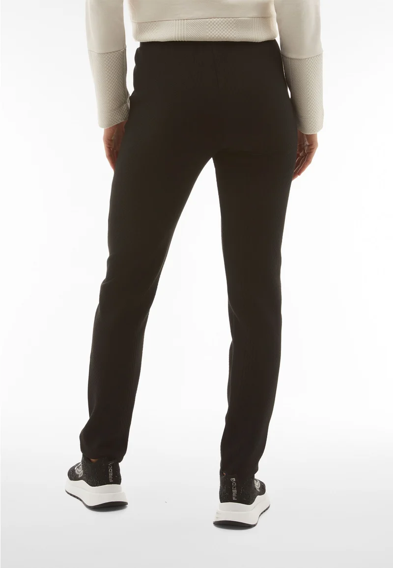 Comfort Pants Straight Leg Full Length - Black