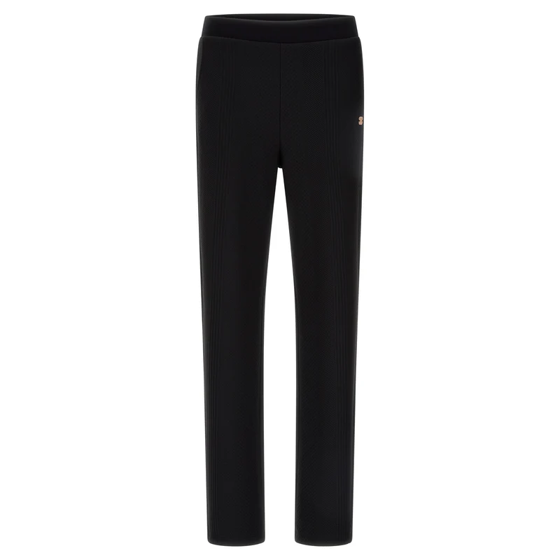 Comfort Pants Straight Leg Full Length - Black