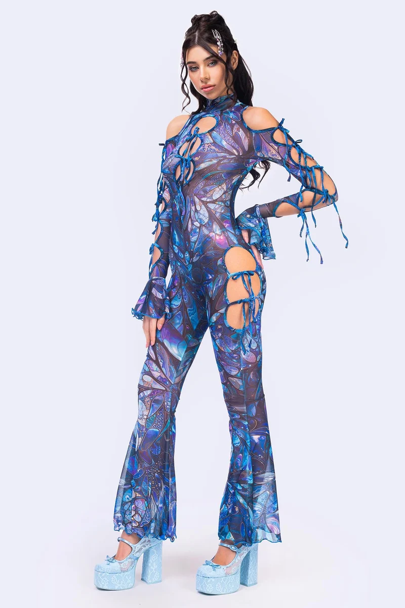 Nacre Ribbon Jumpsuit