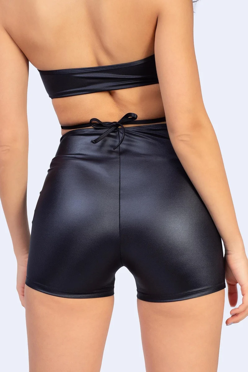 Gunpowder Floral Cutout Shorts