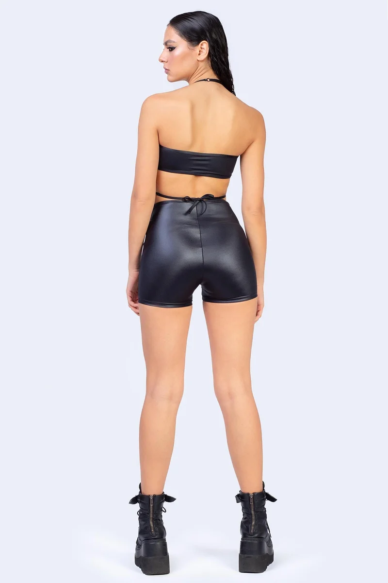 Gunpowder Floral Cutout Shorts
