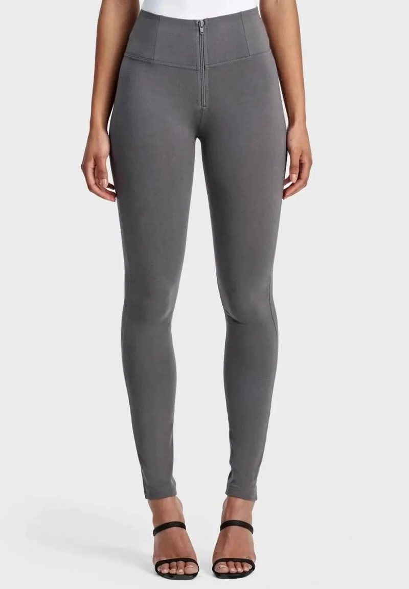 WR.UP Push-Up High Waist Skinny Pants - Pewter Gray