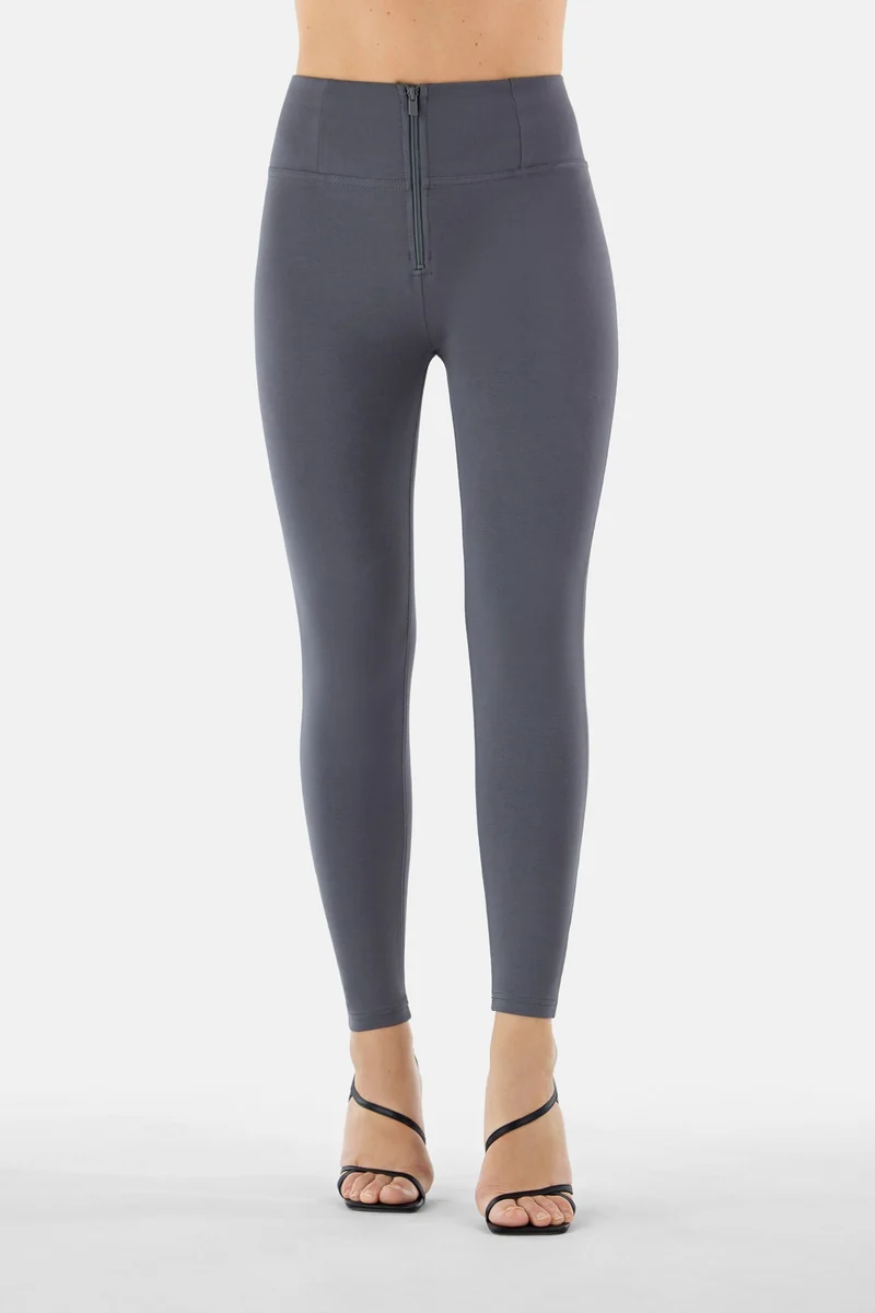 WR.UP Push-Up High Waist Skinny Pants - Pewter Gray