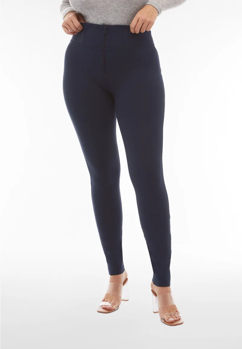 WR.UP Push-Up High Waist Skinny Pants - Total Eclipse Blue