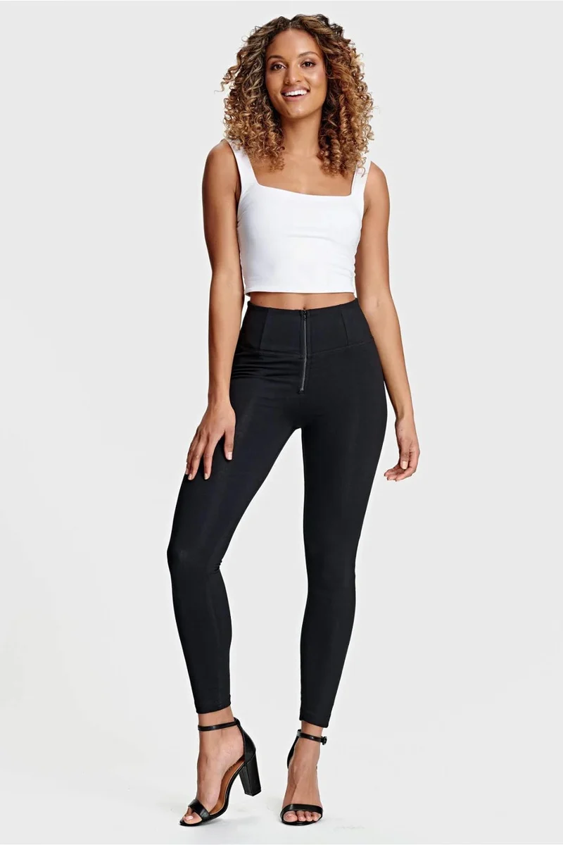 WR.UP Push-Up High Waist Skinny Pants - Black