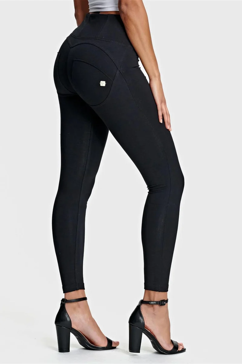 WR.UP Push-Up High Waist Skinny Pants - Black