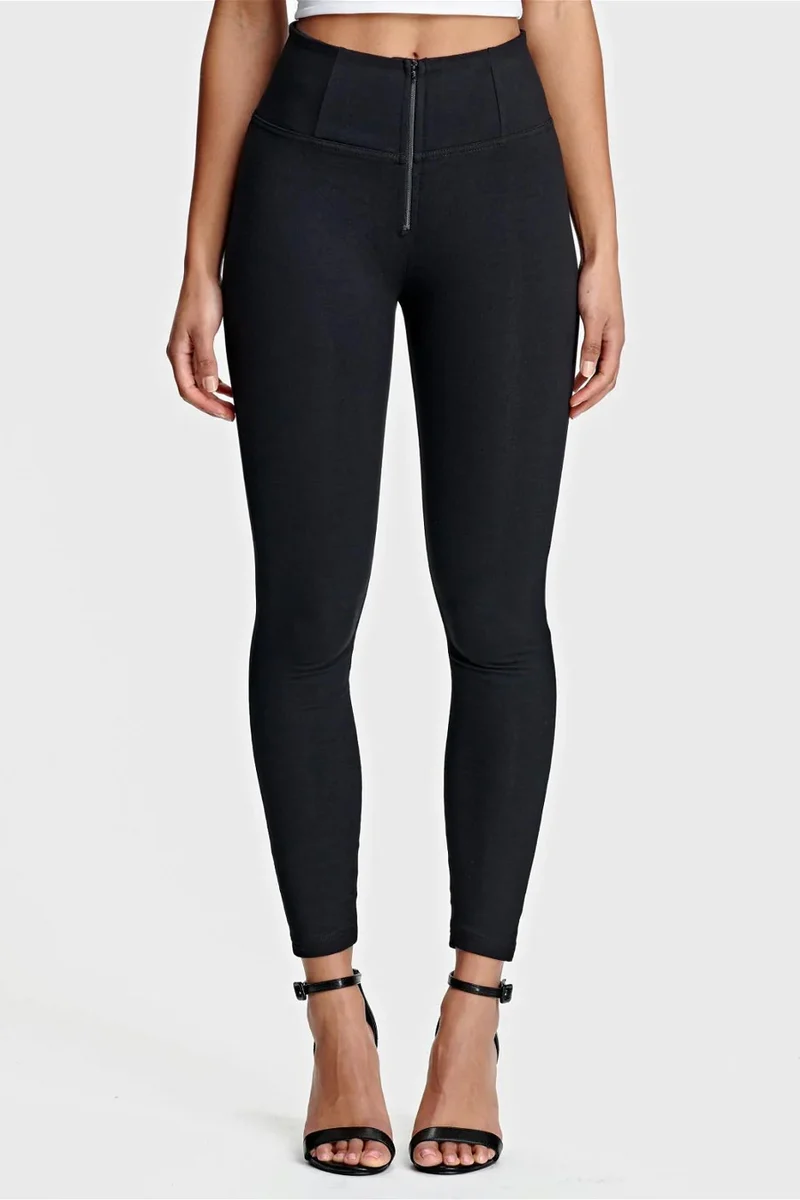 WR.UP Push-Up High Waist Skinny Pants - Black
