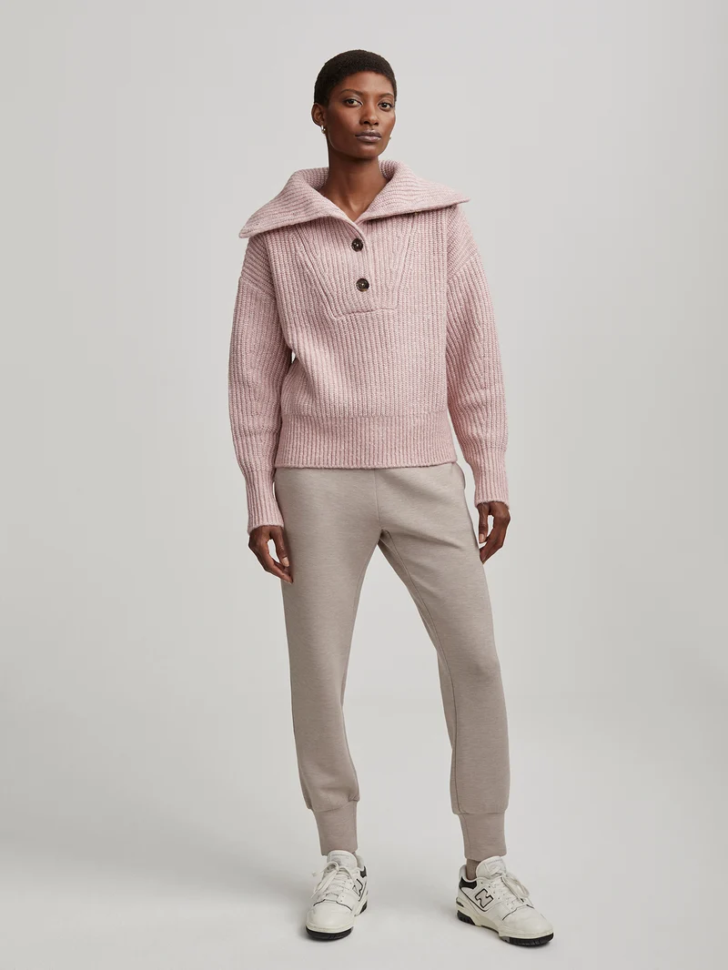 Peverel Button Placket Knit
