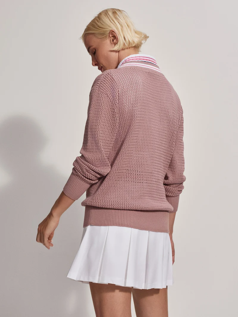 Hadley V-Neck Knit Sweater