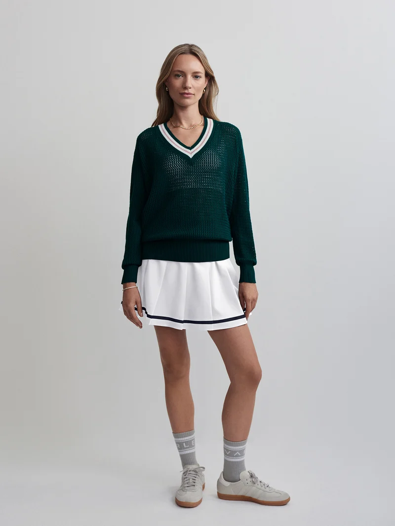 Hadley V-Neck Knit Sweater