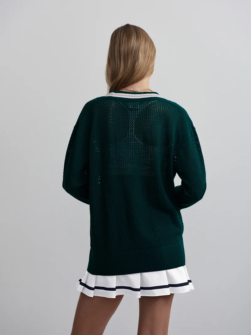 Hadley V-Neck Knit Sweater