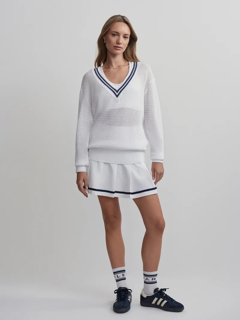 Hadley V-Neck Knit Sweater