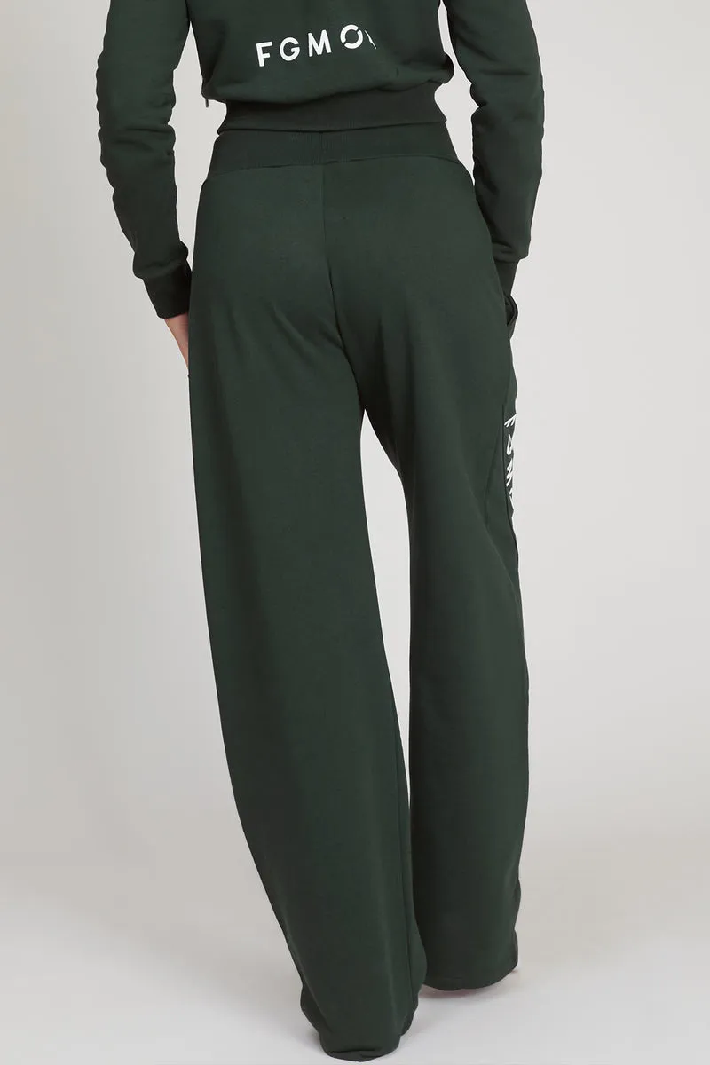 Pantalone Donna Baggy Ikonic Verde Pino