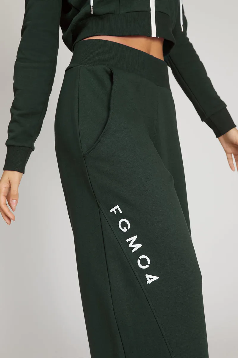 Pantalone Donna Baggy Ikonic Verde Pino
