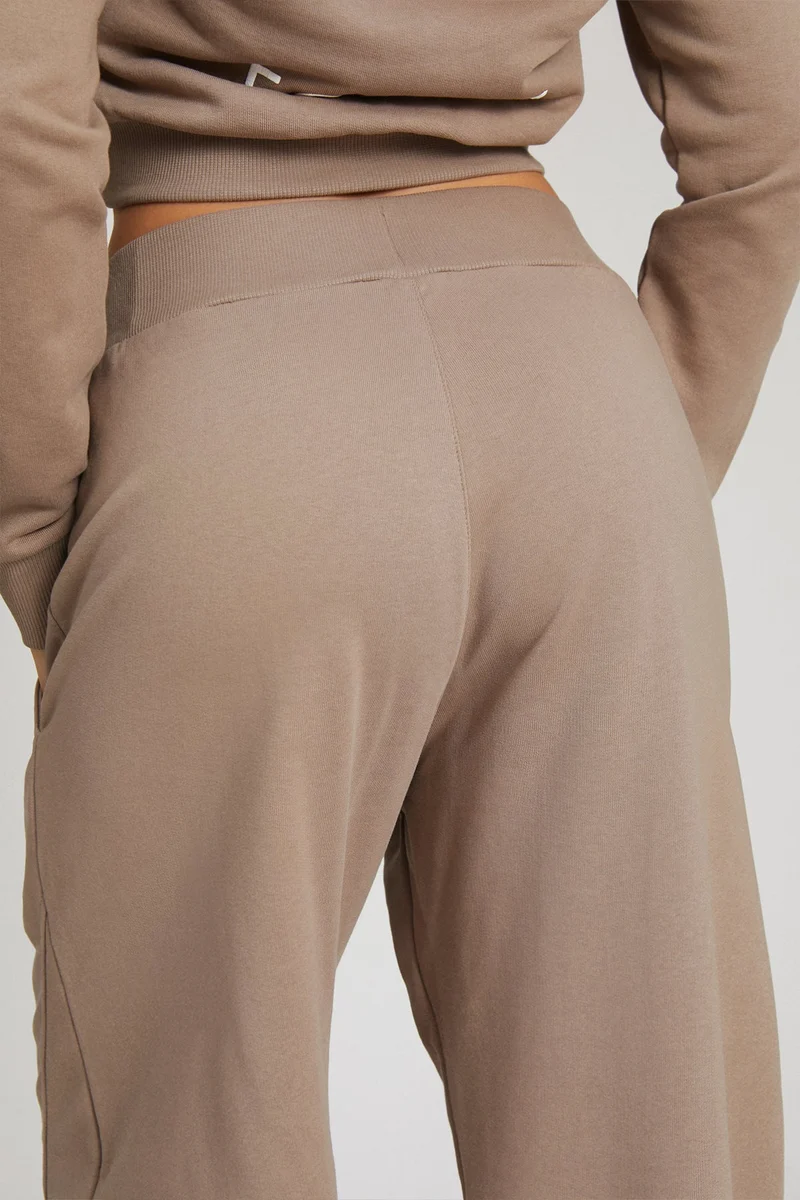 Pantalone Donna Baggy Ikonic Nocciola Taupe