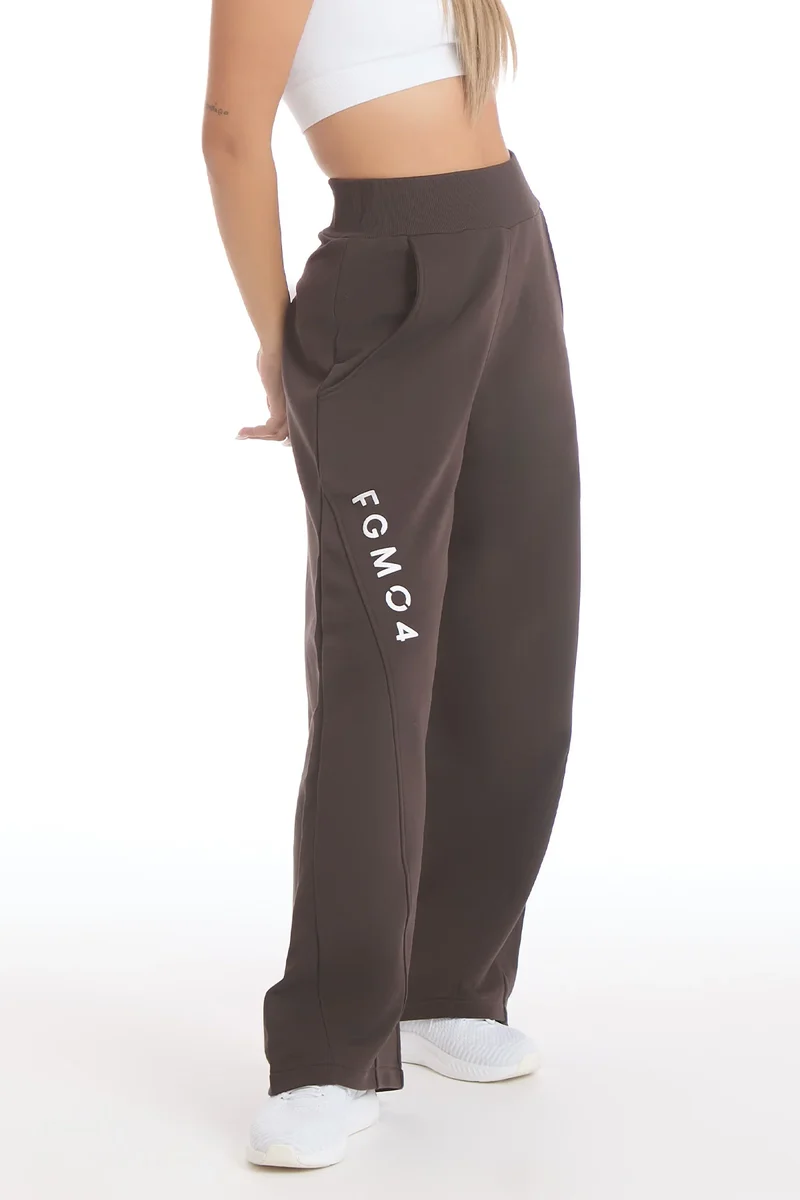 Pantalone Donna Baggy Ikonic Cioccolato