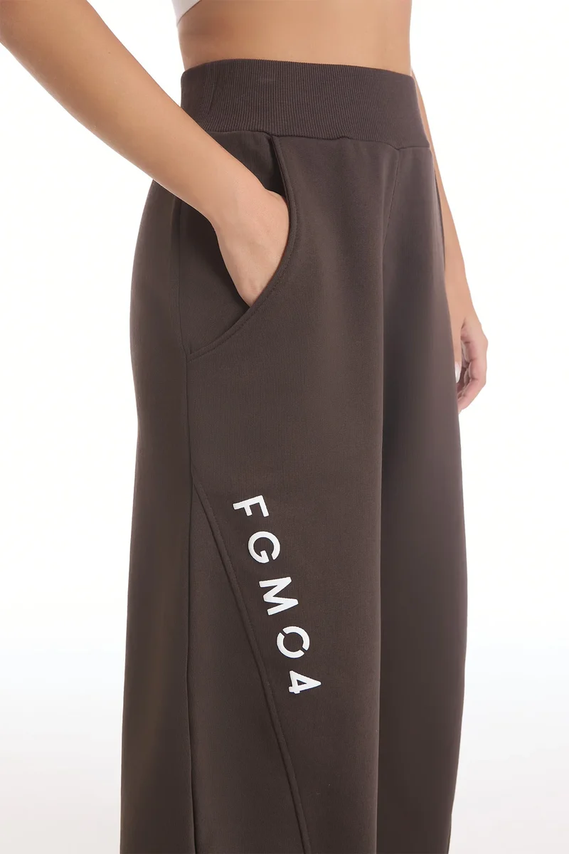 Pantalone Donna Baggy Ikonic Cioccolato