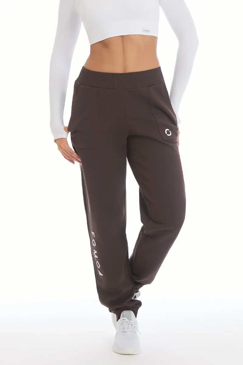 Jogger Donna Slim Ikonic Cioccolato