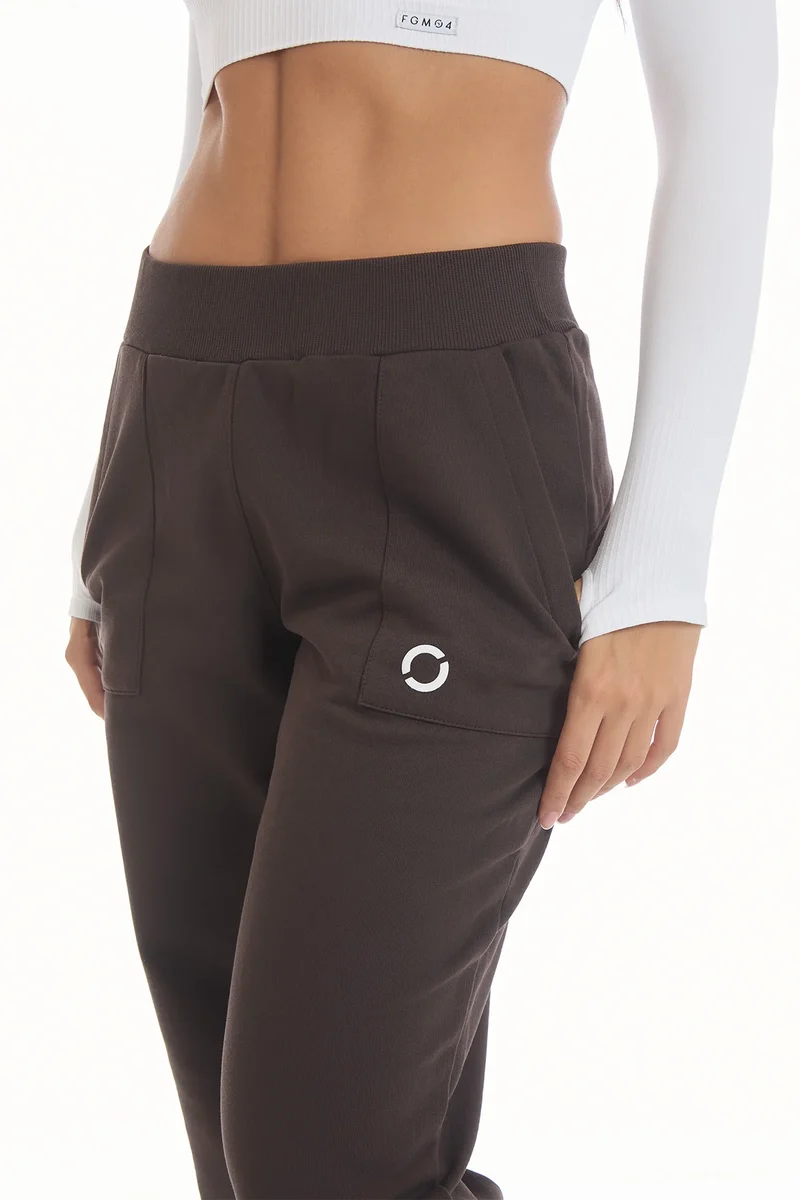 Jogger Donna Slim Ikonic Cioccolato