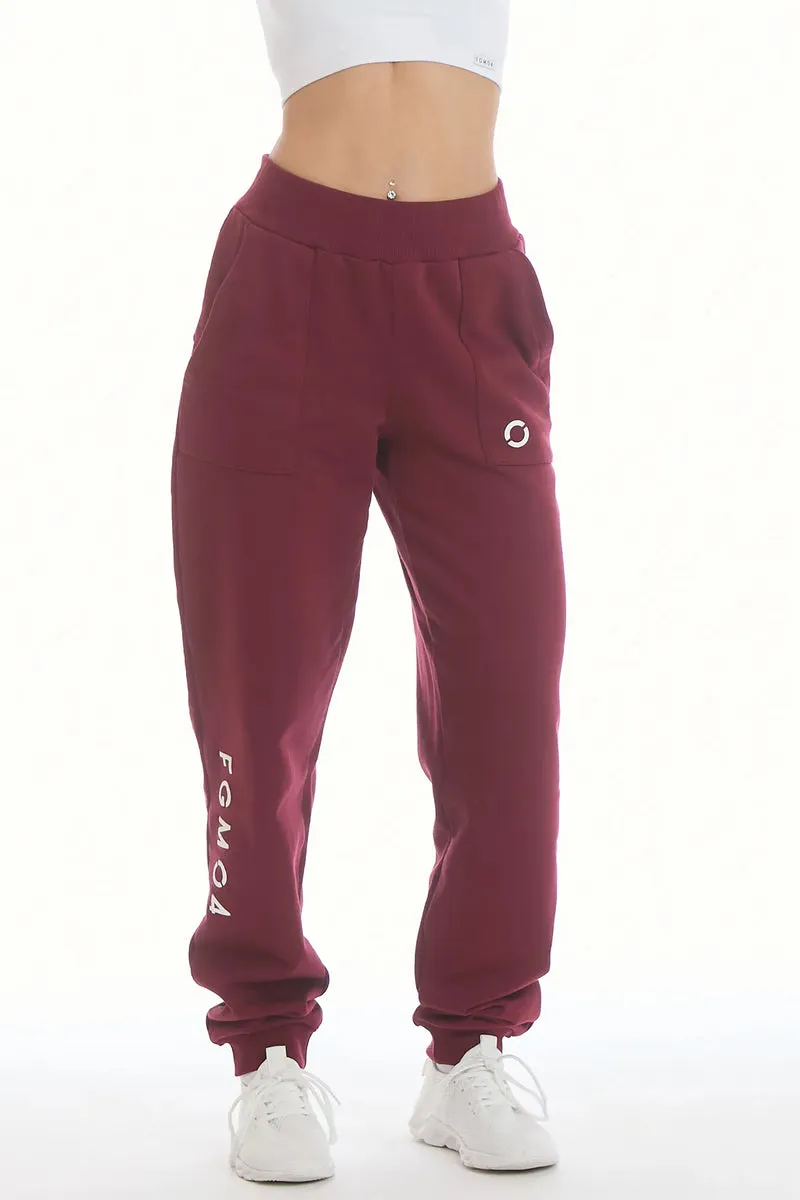 Jogger Donna Slim Ikonic Prugna