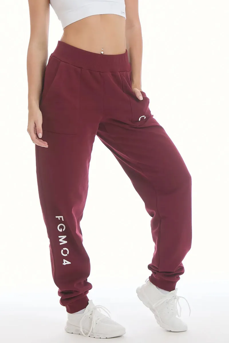 Jogger Donna Slim Ikonic Prugna