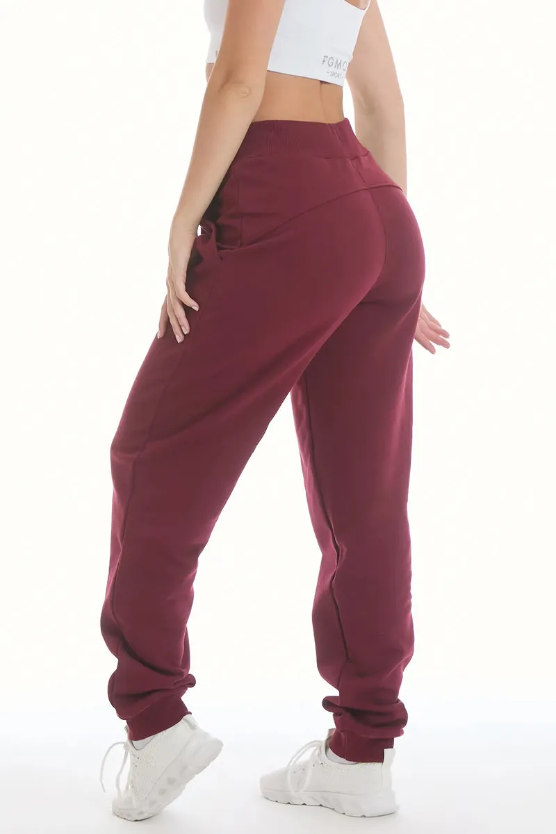 Jogger Donna Slim Ikonic Prugna