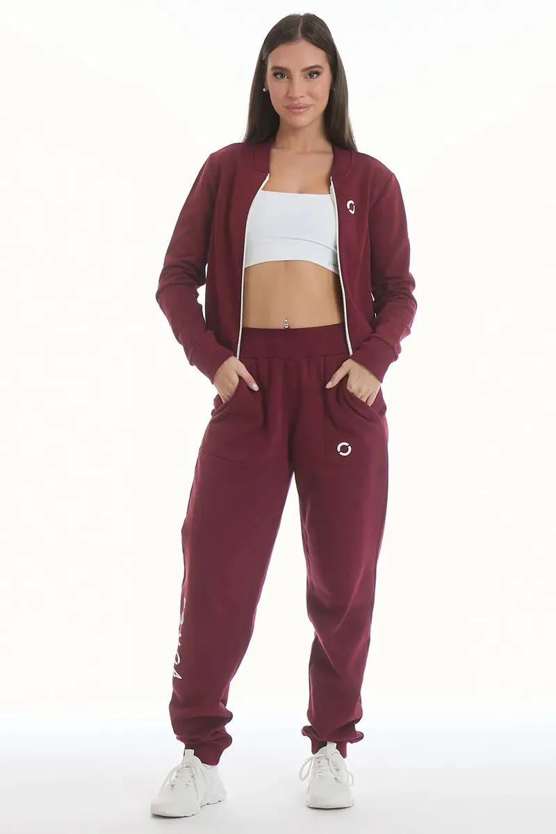 Jogger Donna Slim Ikonic Prugna