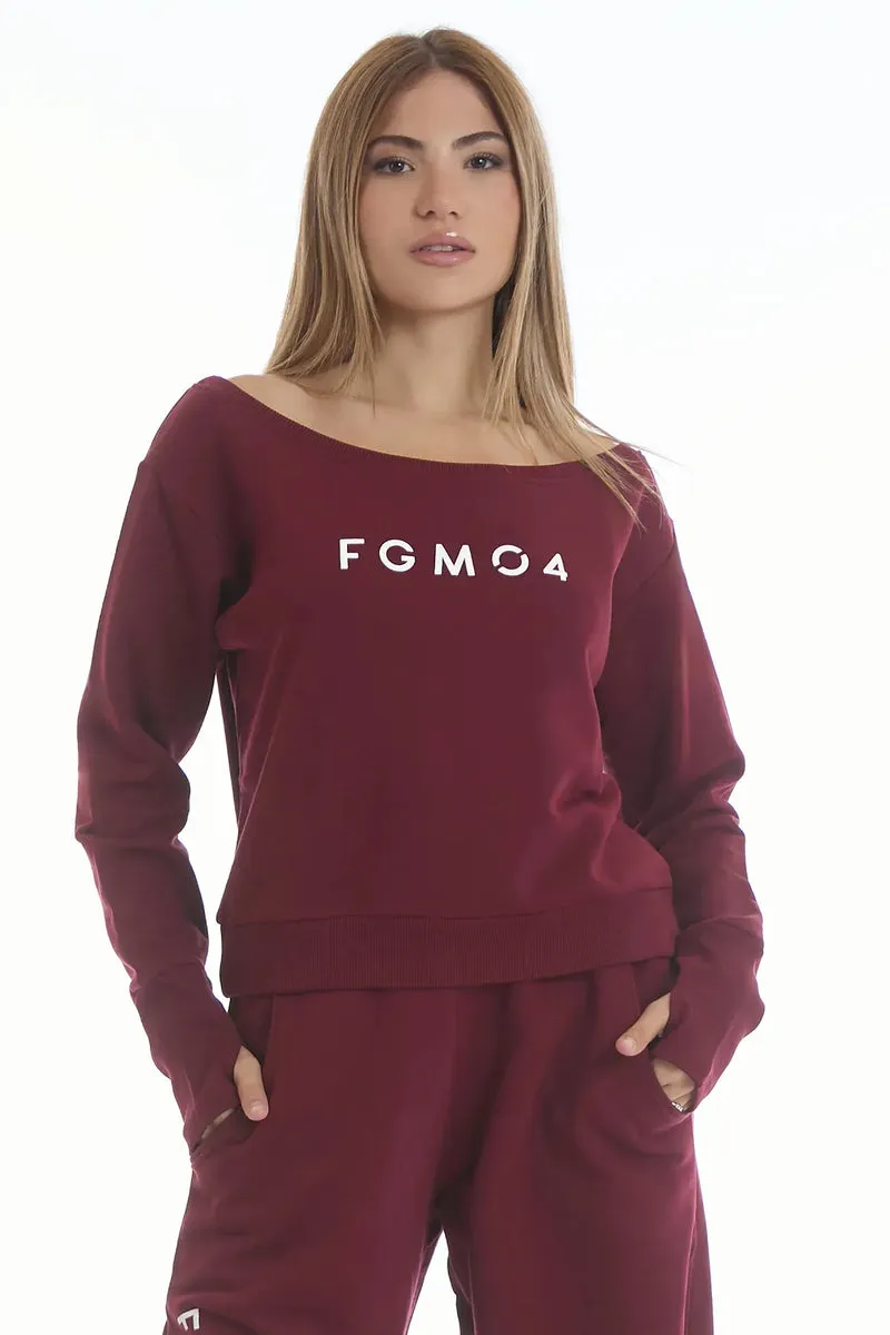 Felpa Ikonic Core Prugna