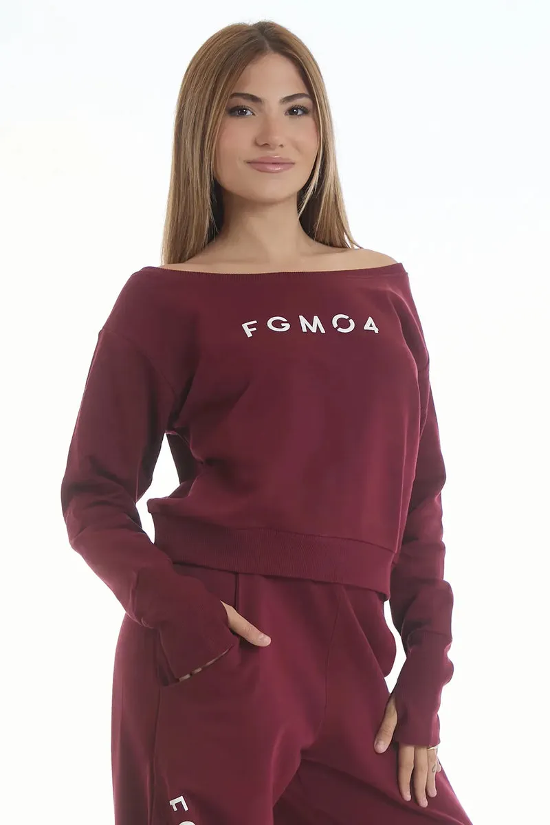 Felpa Ikonic Core Prugna