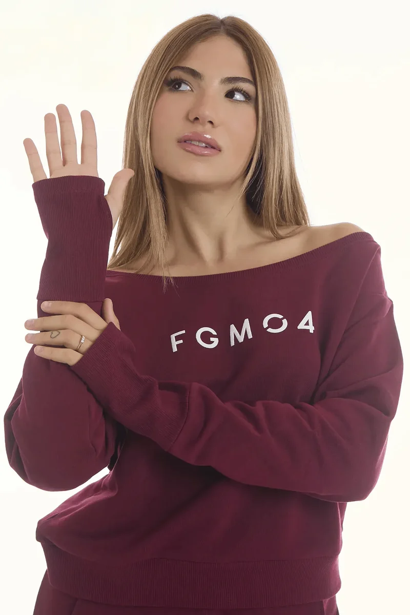 Felpa Ikonic Core Prugna