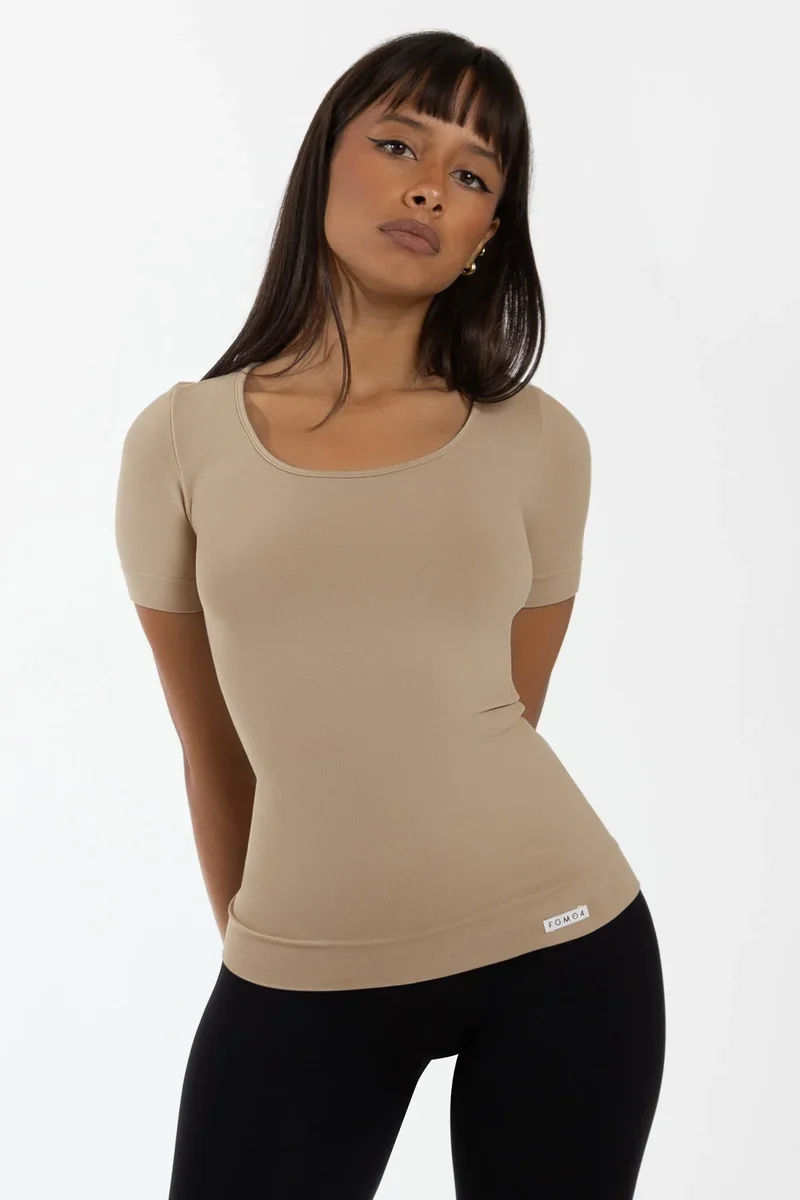 T-Shirt Miss FGM04 Sabbia