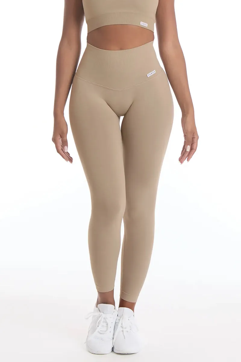 Leggings Push Up All-Up Sabbia
